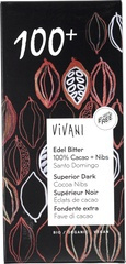 Vivani 100% puur met cacao nibs