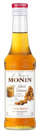 Monin caramel zeezout siroop