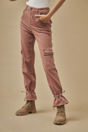 NKN Magna Cargo pants Dust rose