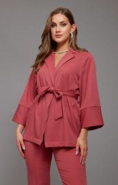 Rut & Circle Nelly blazer pink