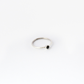 Lana ring ♥ onyx silver