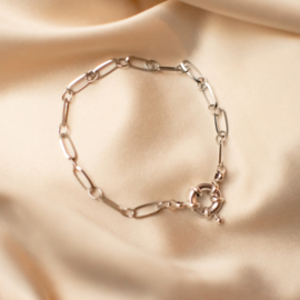 Coco bracelet • chunky statement silver