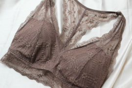 Moost Wanted Lou bralette - Ash brown