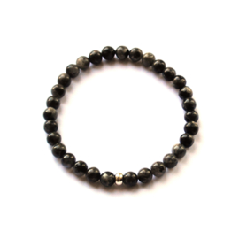 Terra bracelet • anthracite natural stone