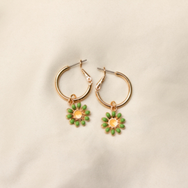 Liv earrings ✻ flower gold