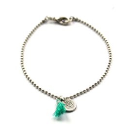 Eda bracelet ♥ vintage coin turquoise silver