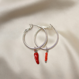pepper earrings ♡ silver