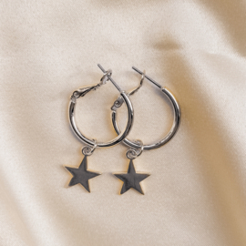 Astra earrings ★ star silver