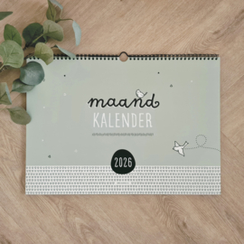 Maandkalender 2026 | A3 formaat XL