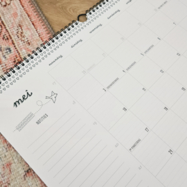 Maandkalender 2027 | A3 formaat XL