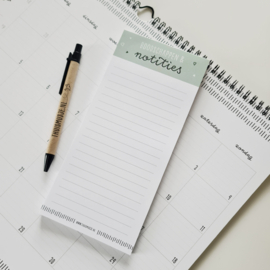 Notitieblok - boodschappen en notities
