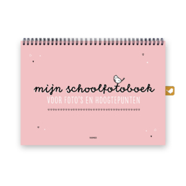 Mijn schoolfotoboek | Roze