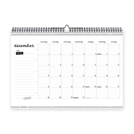 Maandkalender schooljaar 2026-2027 | A3 formaat XL