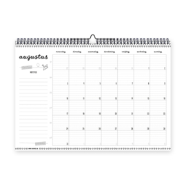 Maandkalender schooljaar 2026-2027 | A3 formaat XL