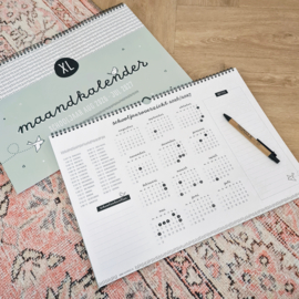 Maandkalender schooljaar 2026-2027 | A3 formaat XL
