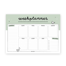 Weekplanner A4