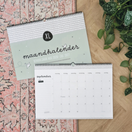 Maandkalender schooljaar 2026-2027 | A3 formaat XL