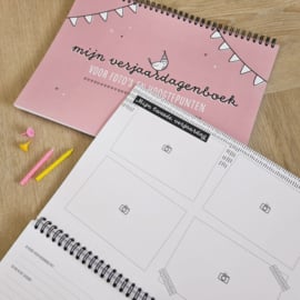 Mijn verjaardagenboek | Roze