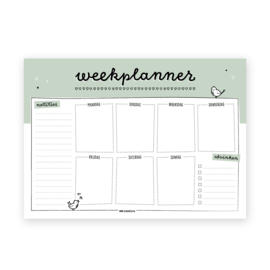 Weekplanner A4