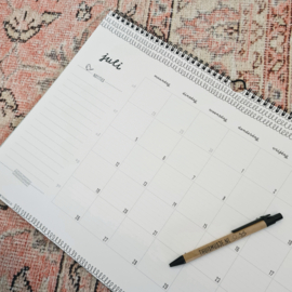 Maandkalender 2027 | A3 formaat XL