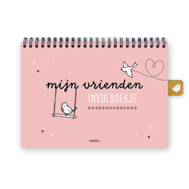 Vriendenboekje | roze