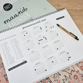 Maandkalender 2027 | A3 formaat XL