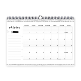 Maandkalender 2026 | A3 formaat XL