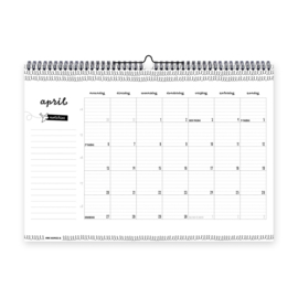 Maandkalender schooljaar 2025-2026 | A3 formaat XL