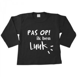 Kindershirt Pas op ik ben..