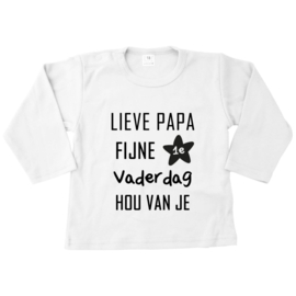 Babyshirtje eerste vaderdag