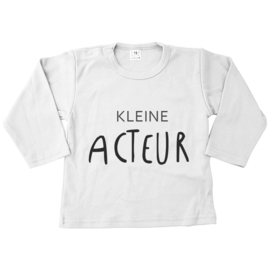 Babyshirtje kleine acteur