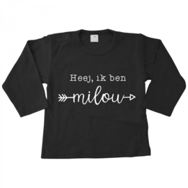 Kindershirt heej ik ben...