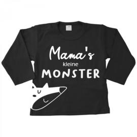 Kindershirt mama's kleine monster