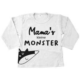 Kindershirt mama's kleine monster