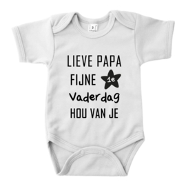 Baby Rompertje Eerste vaderdag