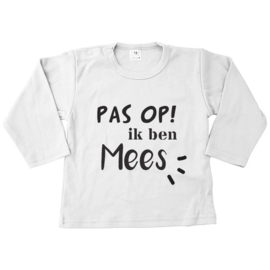 Kindershirt Pas op ik ben..