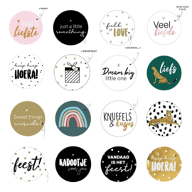 Cadeausticker – Voordeelset (50stuks)