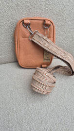Coral /oranje Crossbodytas "Ruigoord"
