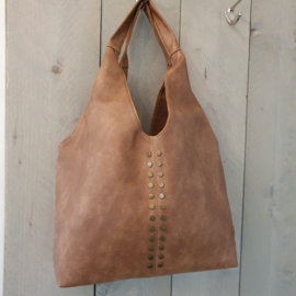 Schoudertas Beerse camel