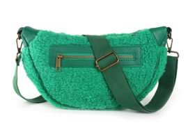 Groene teddy crossbodytas Motola