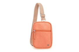 Coral /oranje Crossbodytas "Ruigoord"