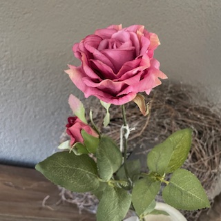 Roos 62 cm lila