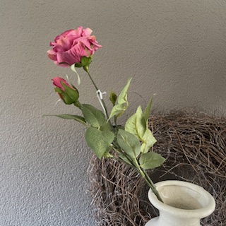 Roos 62 cm lila