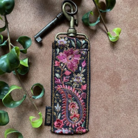 Sleutelhanger "Paisley Purple dark"