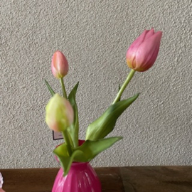 Set "Pink"  incl. zijden tulpjes