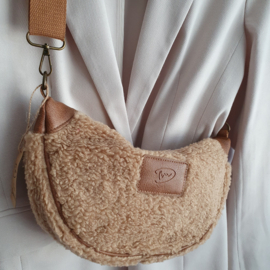 Camel  teddy crossbodytas Motola