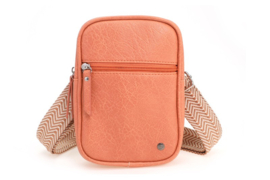 Coral /oranje Crossbodytas "Ruigoord"