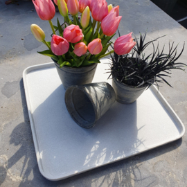 Blad betonlook 36x36