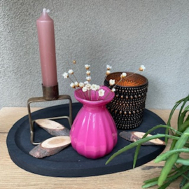 Set "candle" Fuchsia