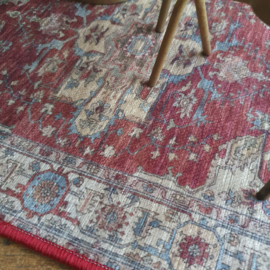 Carpet placemat vintage look